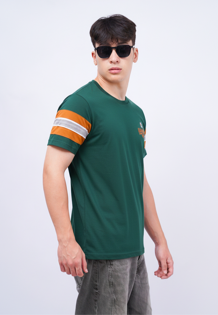 Ryusei Kaos Pria Gratitude Green