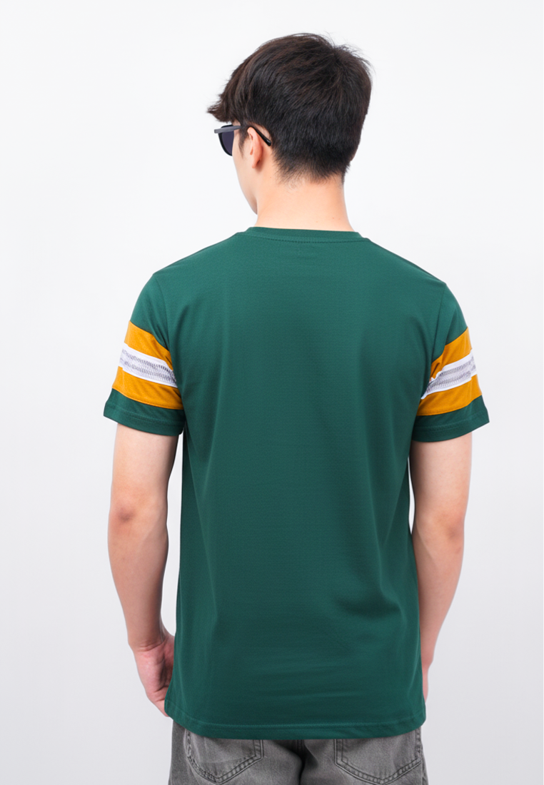 Ryusei Kaos Pria Gratitude Green