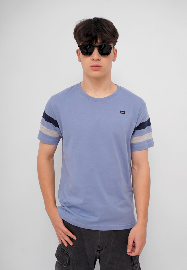 Kaos Pria Hyuga CMB Blue Denim