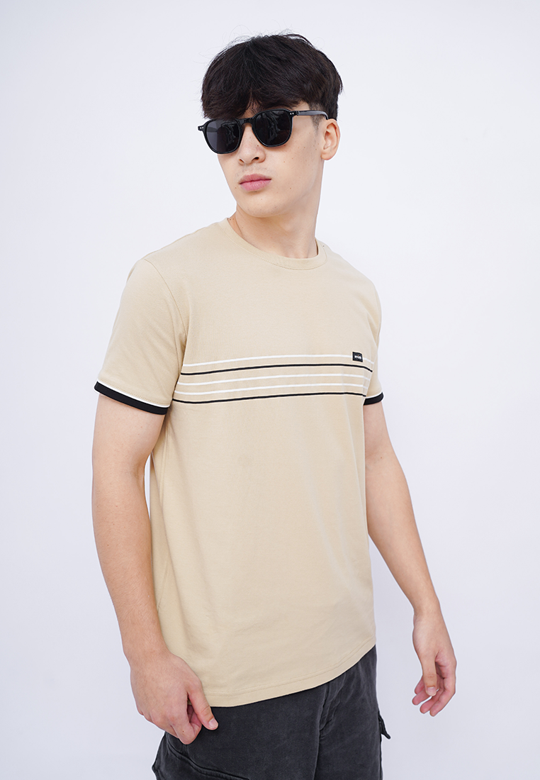 Ryusei Kaos Pria Kitakami CMB Light Brown