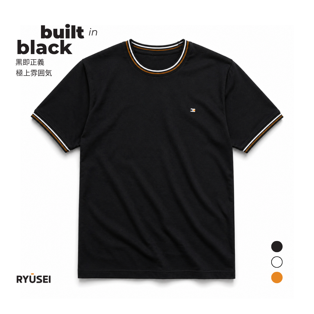 Ryusei Kaos Pria Masahiro Basic | Dengan Pilihan Warna