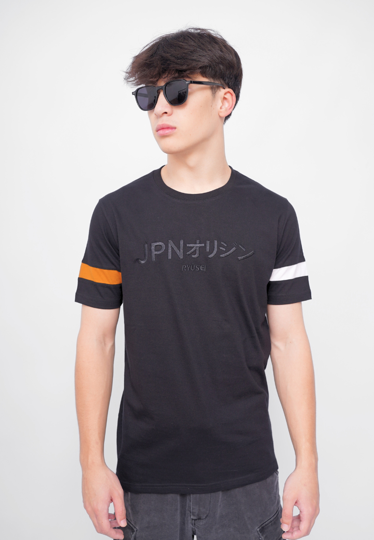 Ryusei Kaos Pria Renji CMB Black