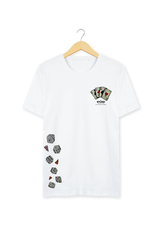 [BUNDLE] T-shirt White Mix Design
