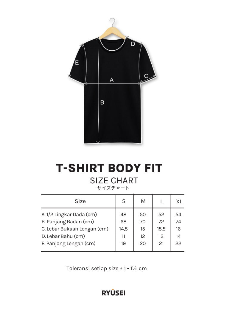 Ryusei Tshirt Kamada Button Black