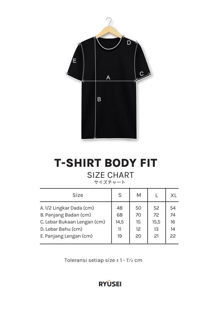 Ryusei Tshirt Authenticity Black