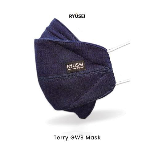 Ryusei Masker Kain Reusable Bahan Baby Terry Anti Debu Polusi Pelindung Wajah