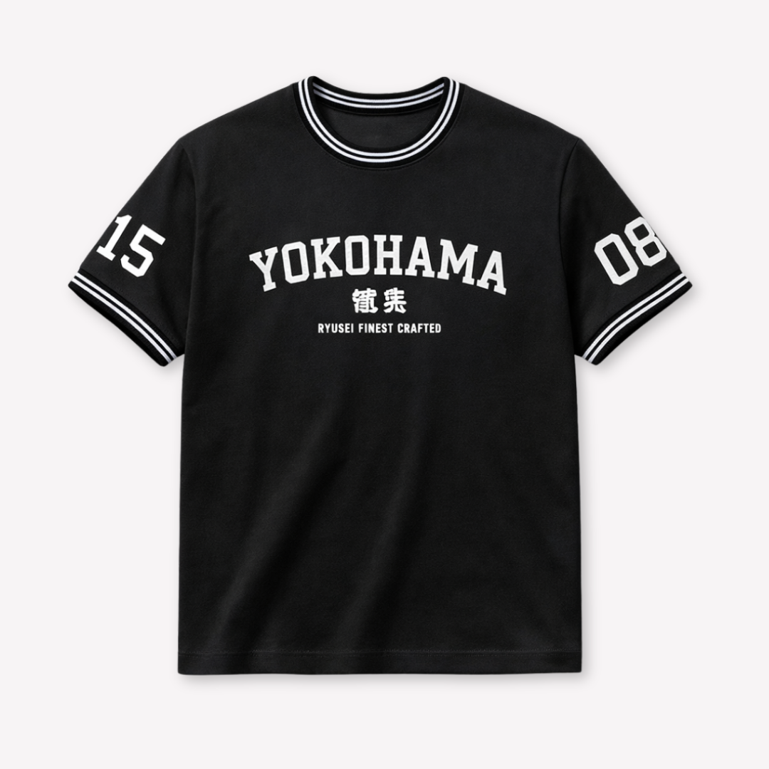 Ryusei Kaos Pria Yokohama | Dengan Pilihan Warna