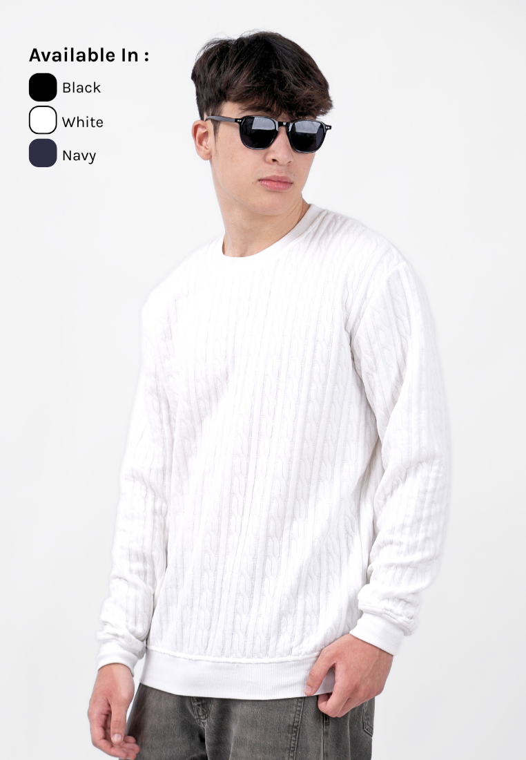 Ryusei Sweater YURA Knit – Sweater Knit dengan Tekstur Unik