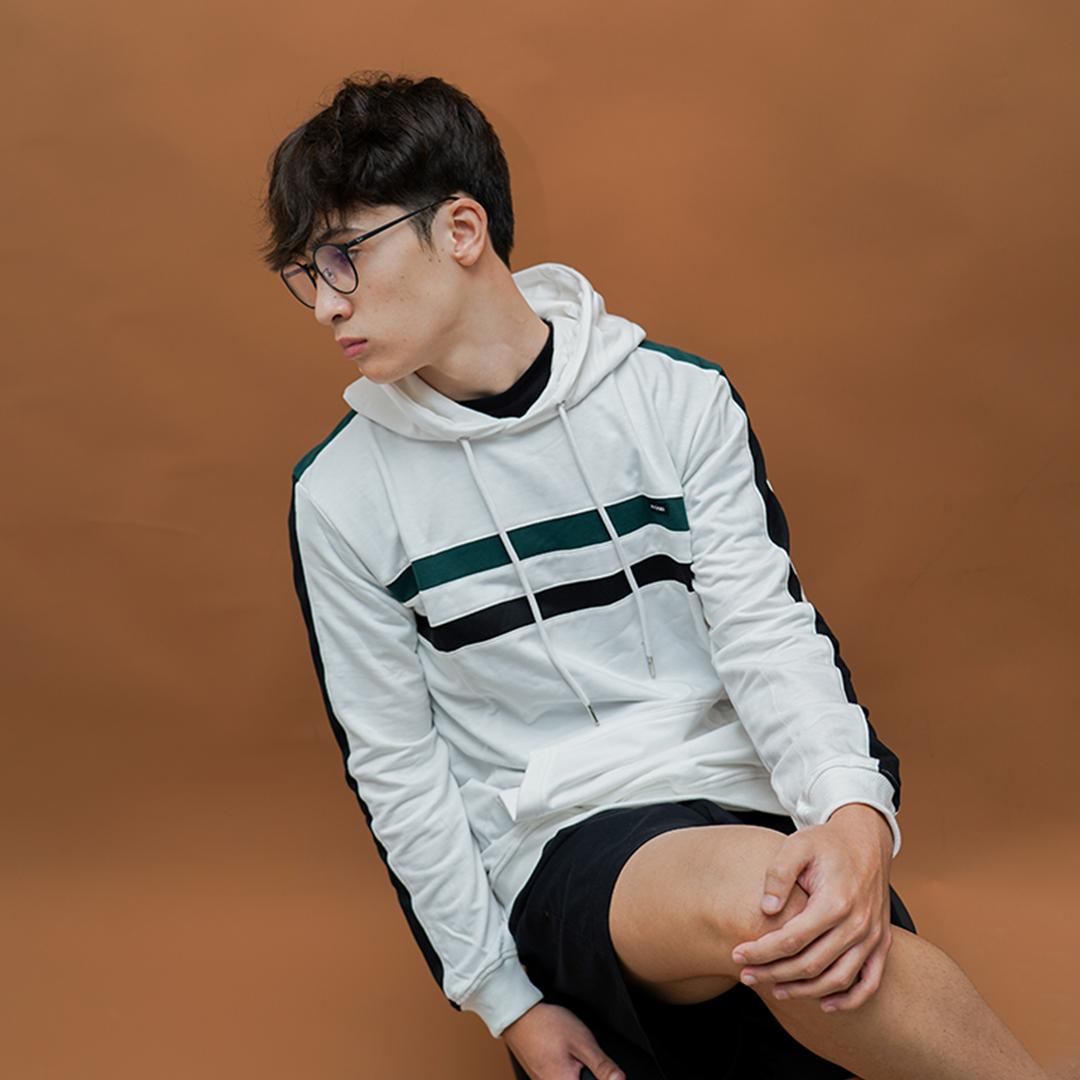 Ryusei Sweater Hoodie Arashiyama CMB White