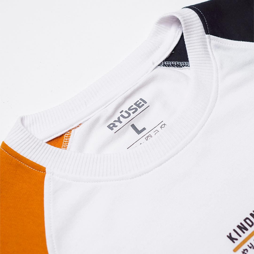Ryusei Sweater Pria Narazaki CMB White