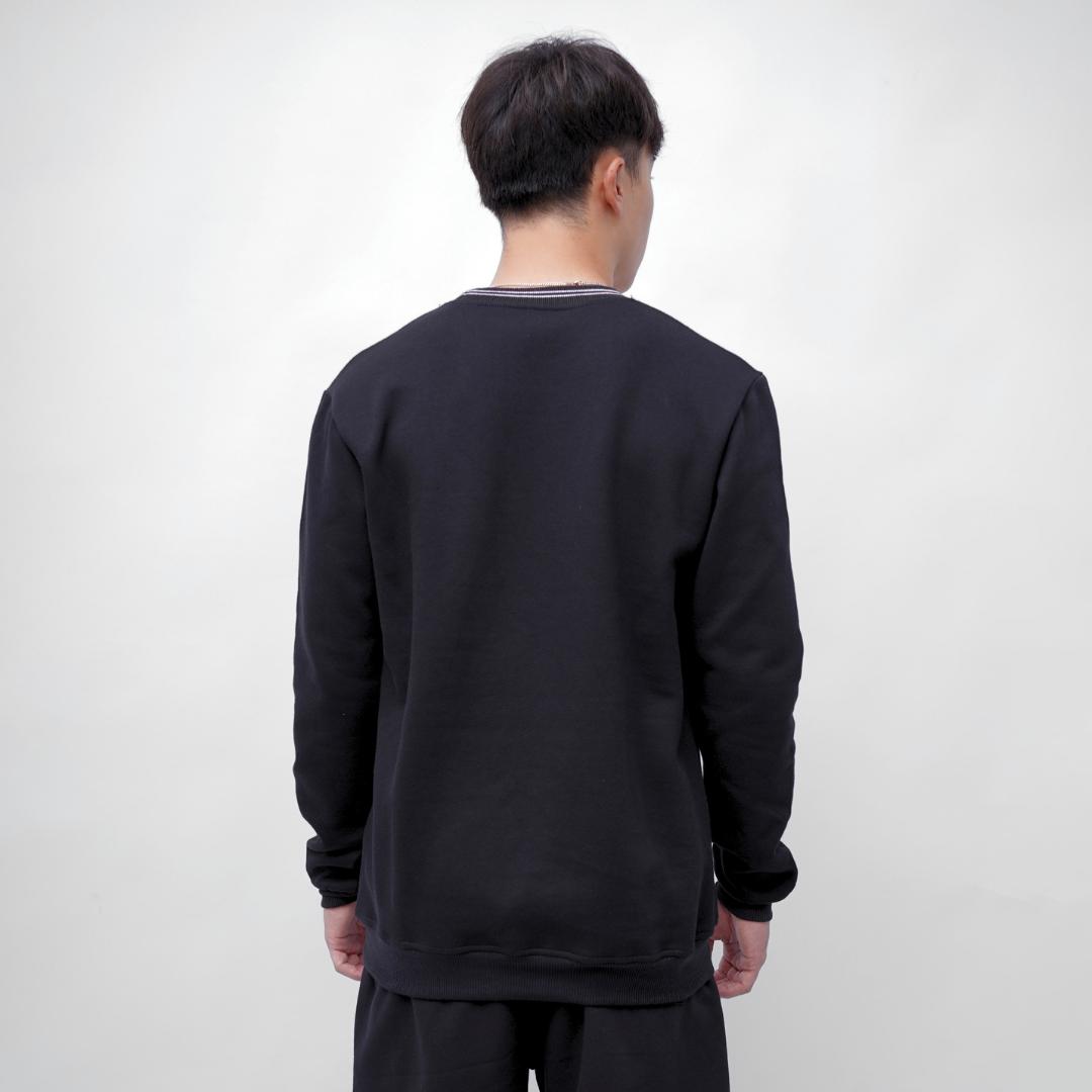 Ryusei Sweater Pria Premium Basic Black