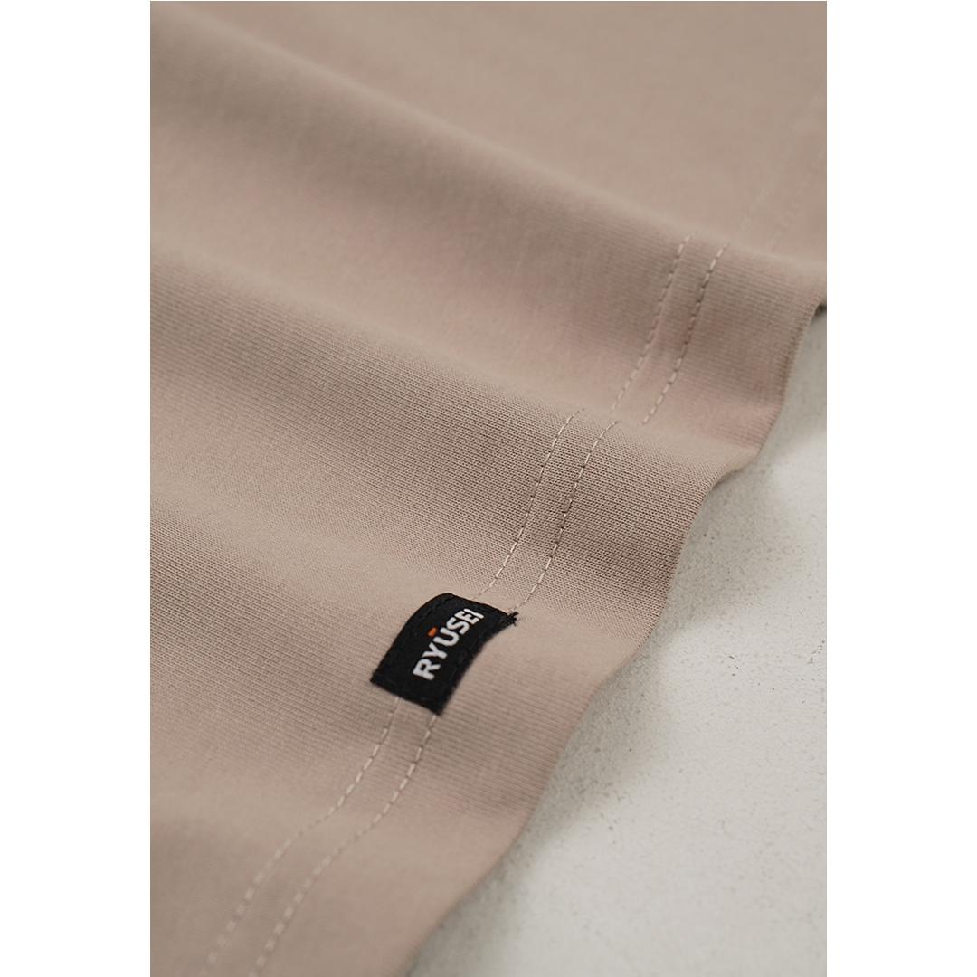 Ryusei Tshirt Oversize Hiro  Light Brown