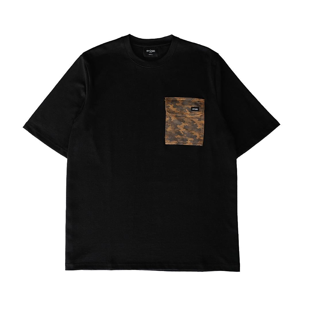 Ryusei Kaos Pria Oversize Boxy Hatanaka Pocket