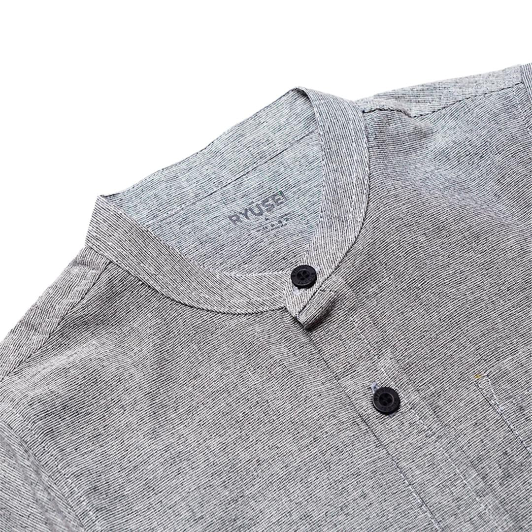 Ryusei Shirt kids Yoshizawa 2 Tone Grey