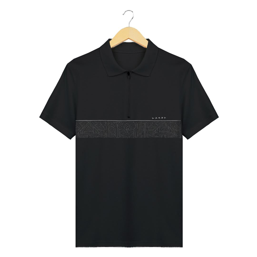 Ryusei Polo Shirt Sendai Black