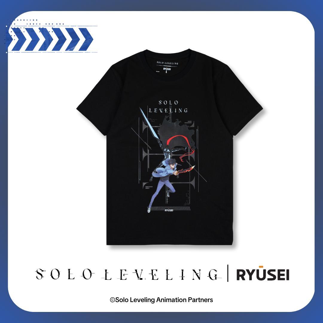 [Exclusive Collaboration] Ryusei x Solo Leveling Official License – T-Shirt Premium Series