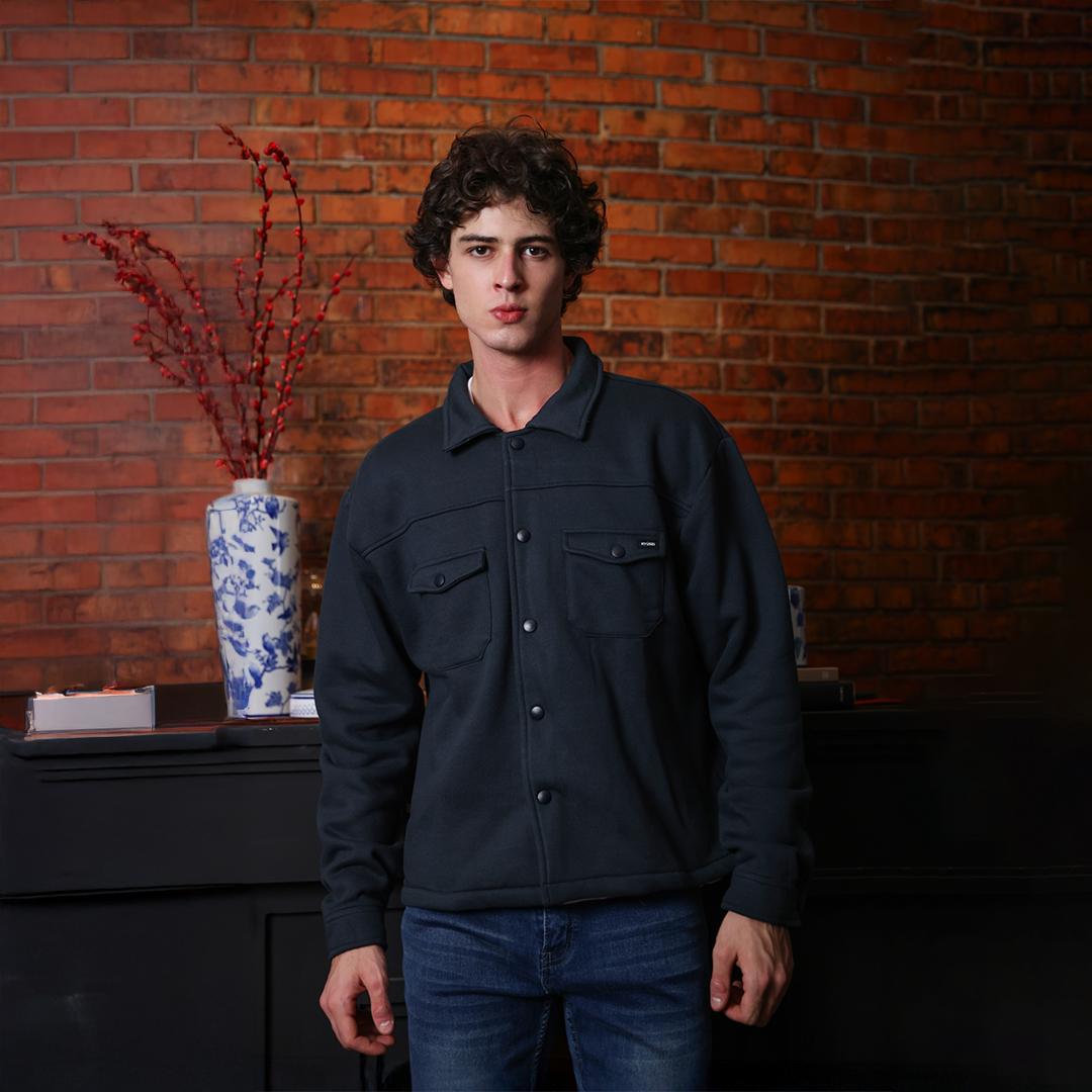 Ryusei Jaket Pria Boxy Fit Fukusaki