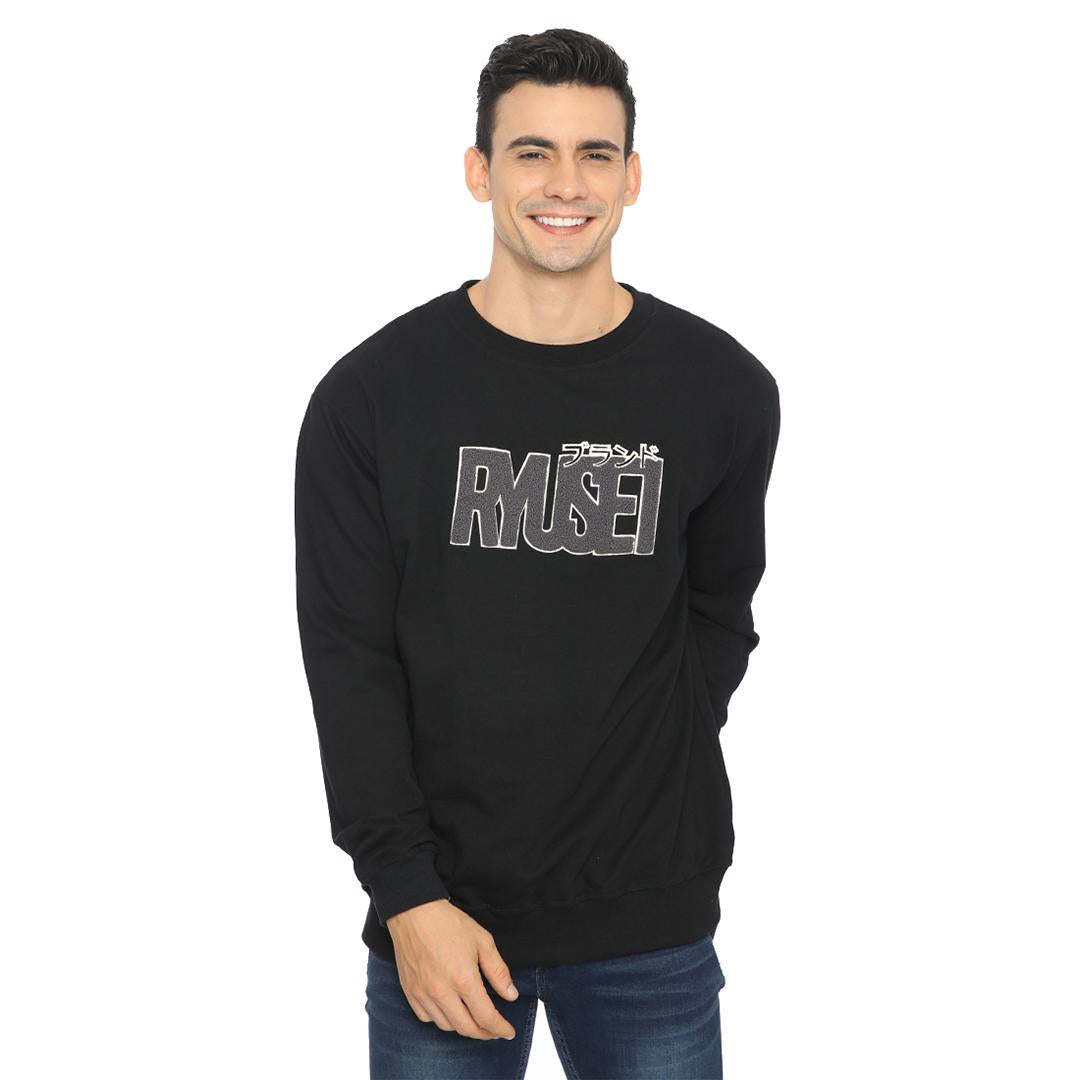 Ryusei Sweater Ishigaki Black