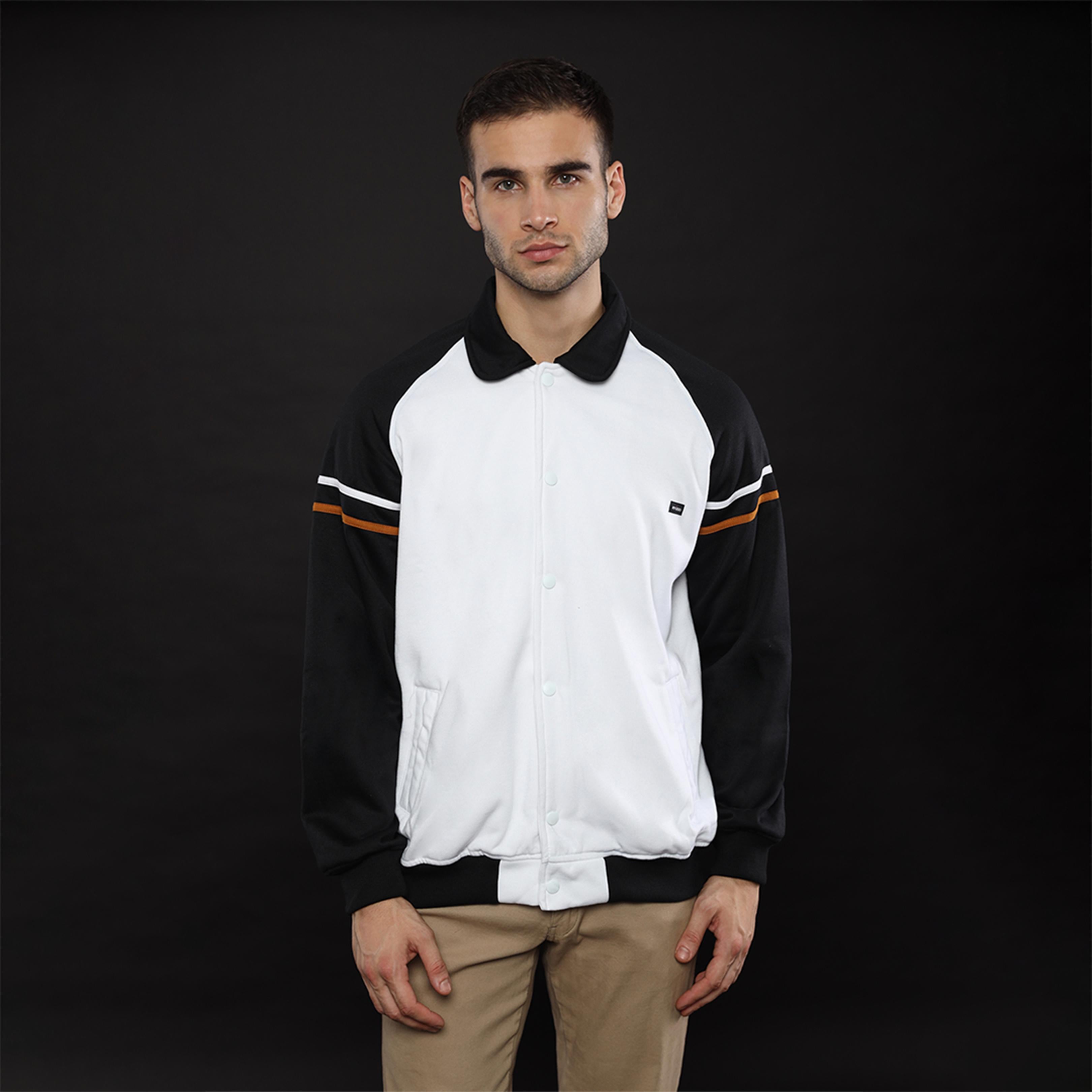 Ryusei Jacket Varsity Yoshimura CMB White