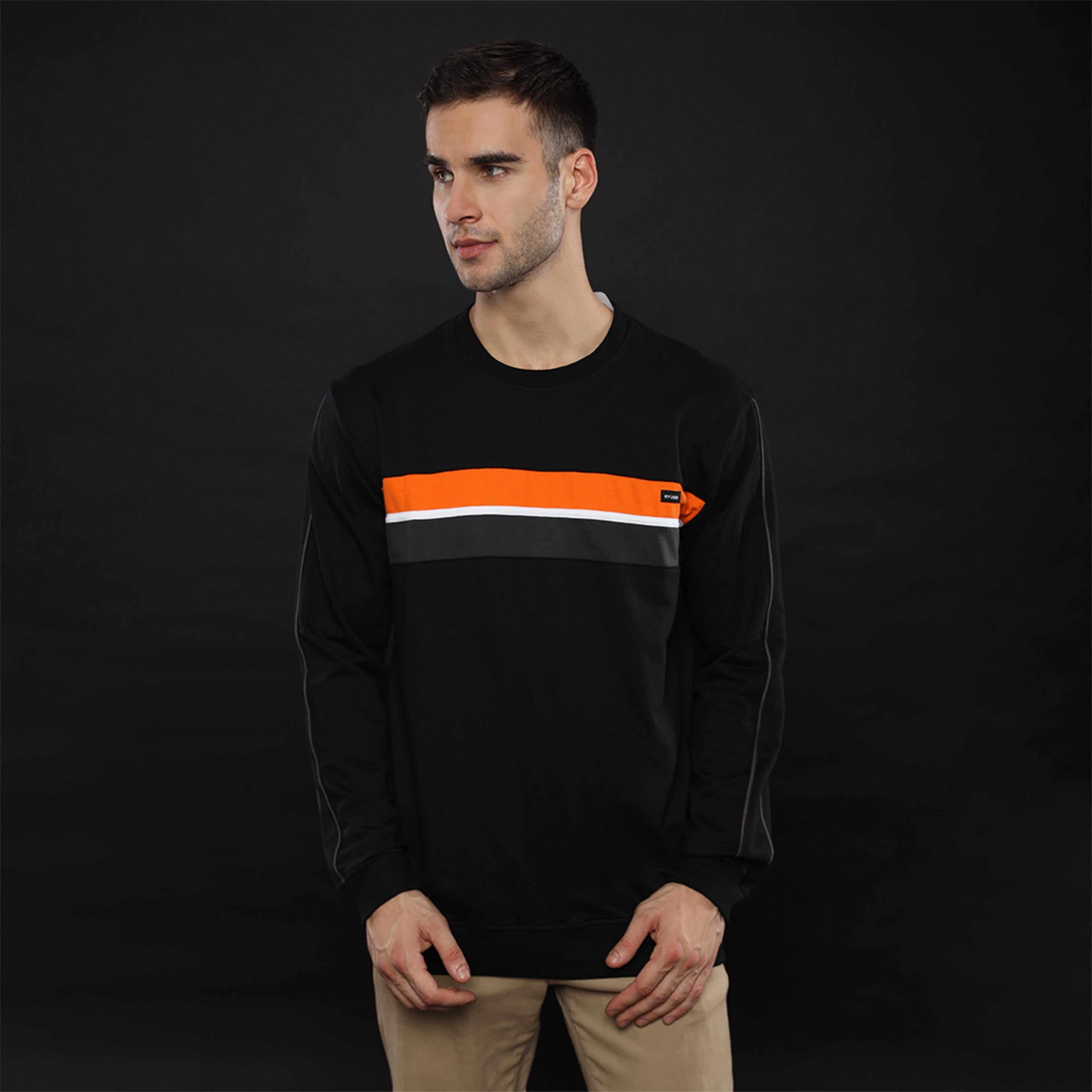 Ryusei Sweater Pria Hirafumi CMB Black