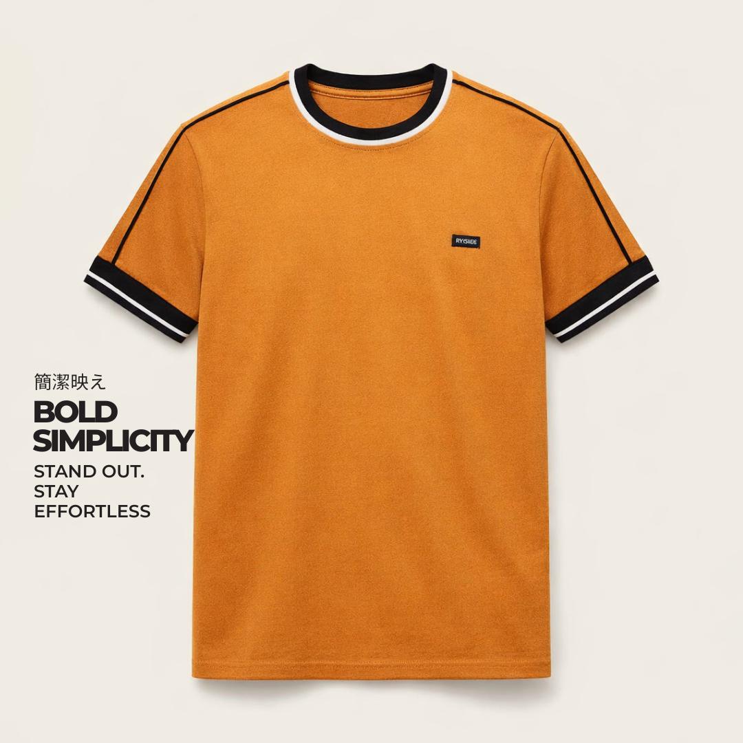 Ryusei Kaos Pria Yukako CMB Mustard