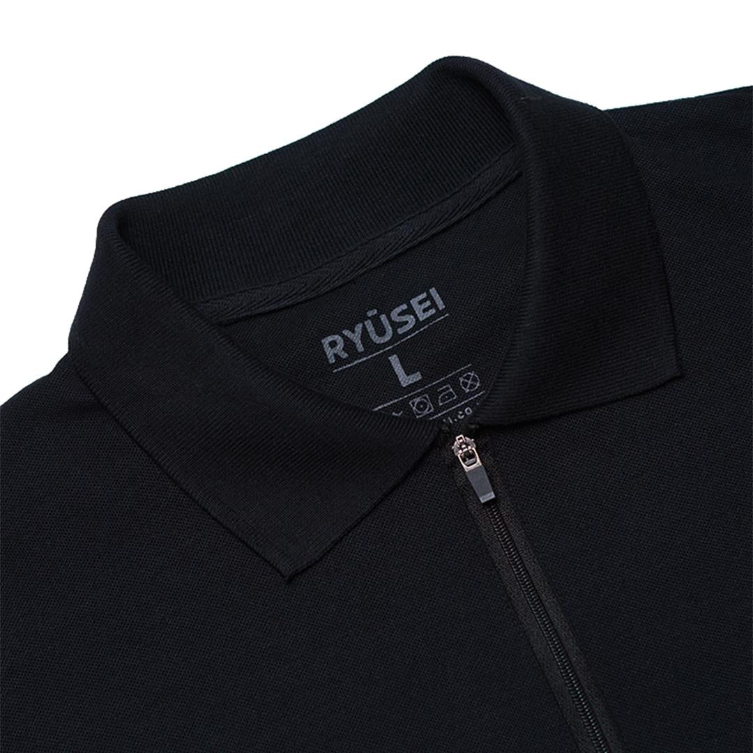 Ryusei Polo Shirt Kagayaki Black