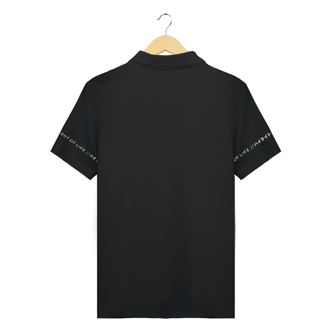 Ryusei Polo Shirt Kagayaki Black