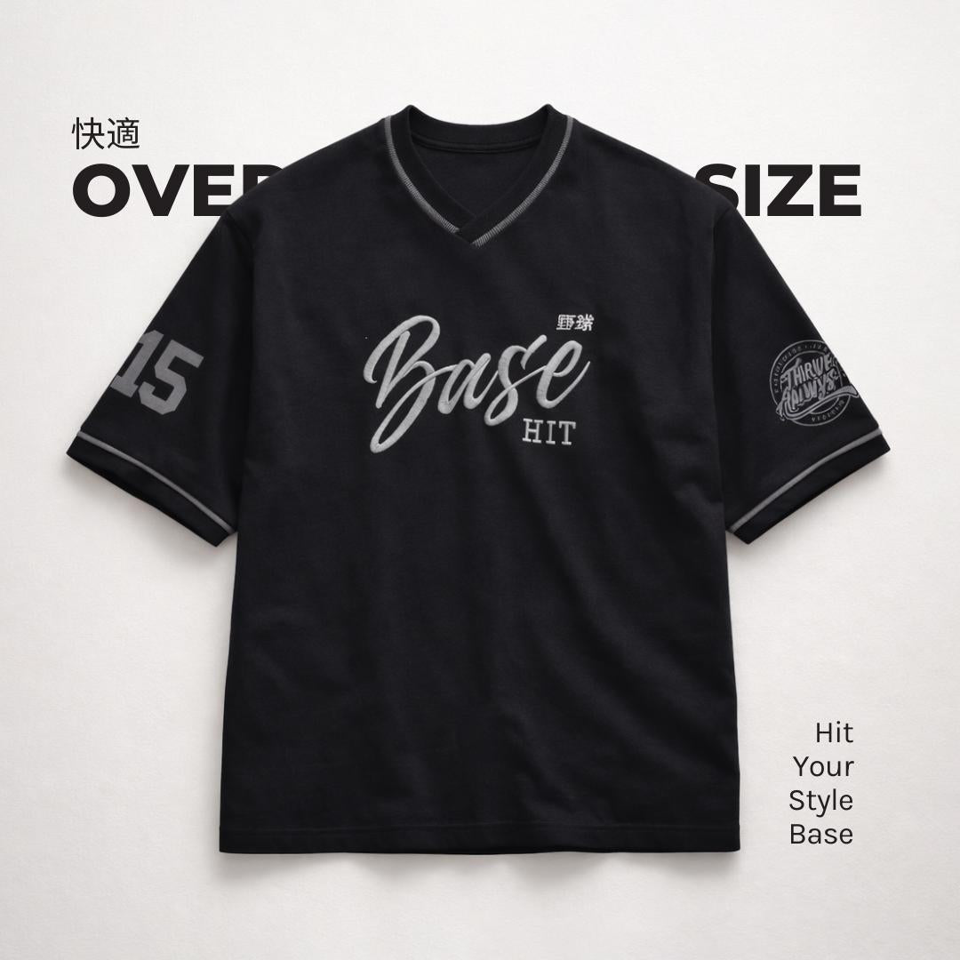 Ryusei Kaos Pria Boxy Oversize Base