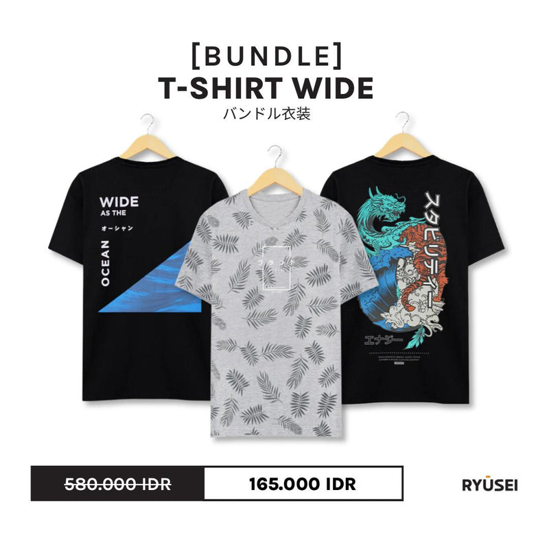 [BUNDLE] T-shirt Wide