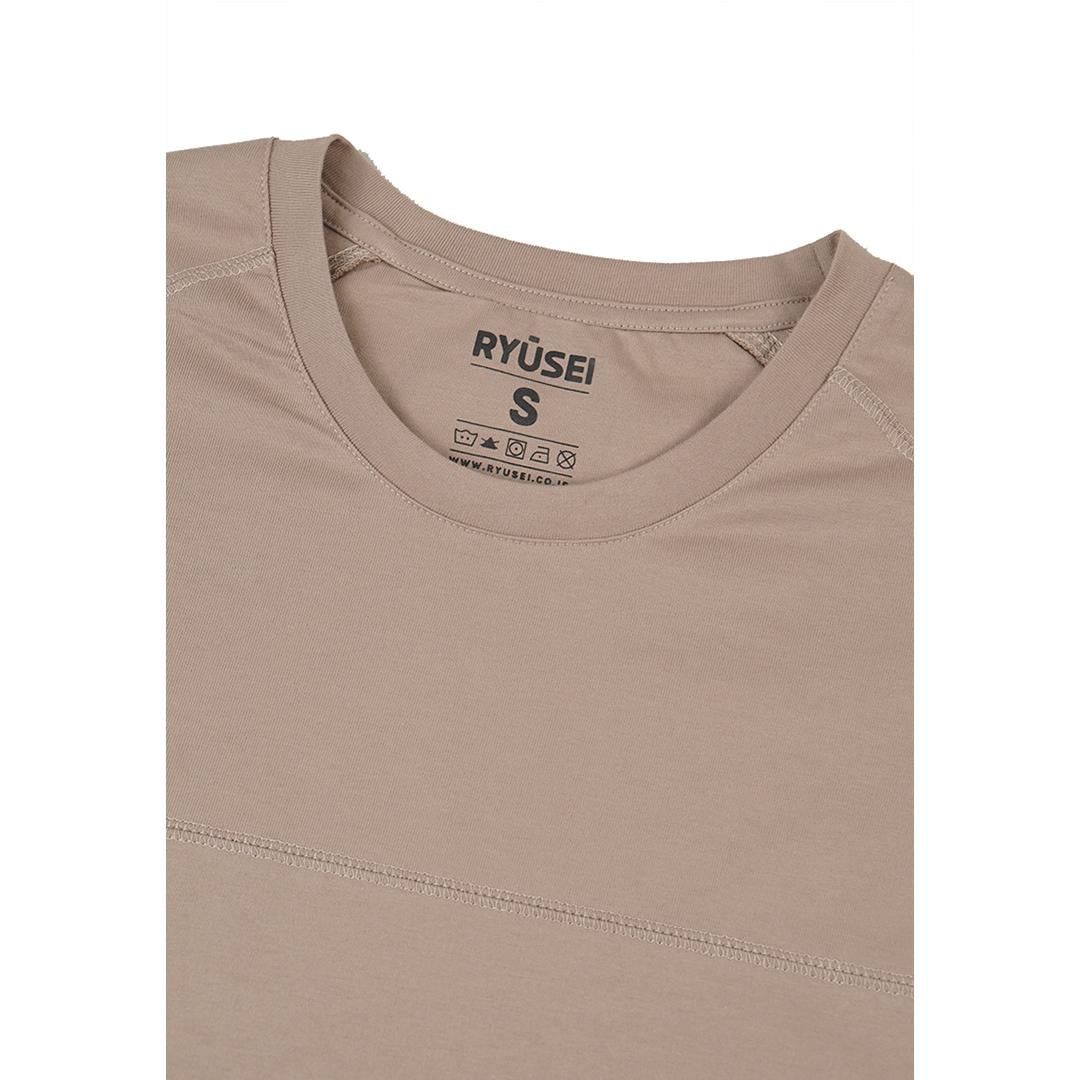 Ryusei Tshirt Oversize Hiro  Light Brown