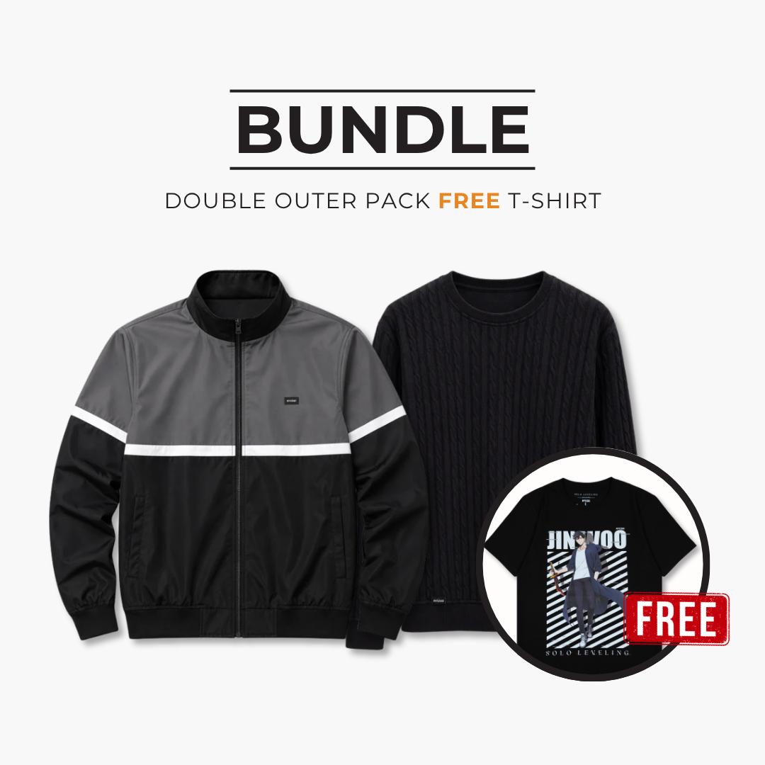 [Bundle] Double Outer Pack + FREE Tshirt