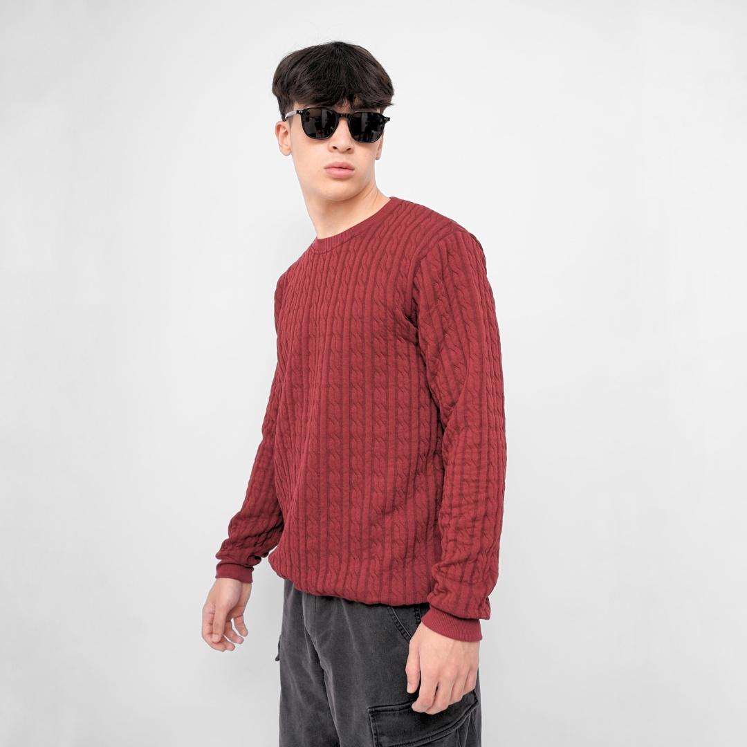 Ryusei Sweater YURA Knit – Sweater Knit dengan Tekstur Unik