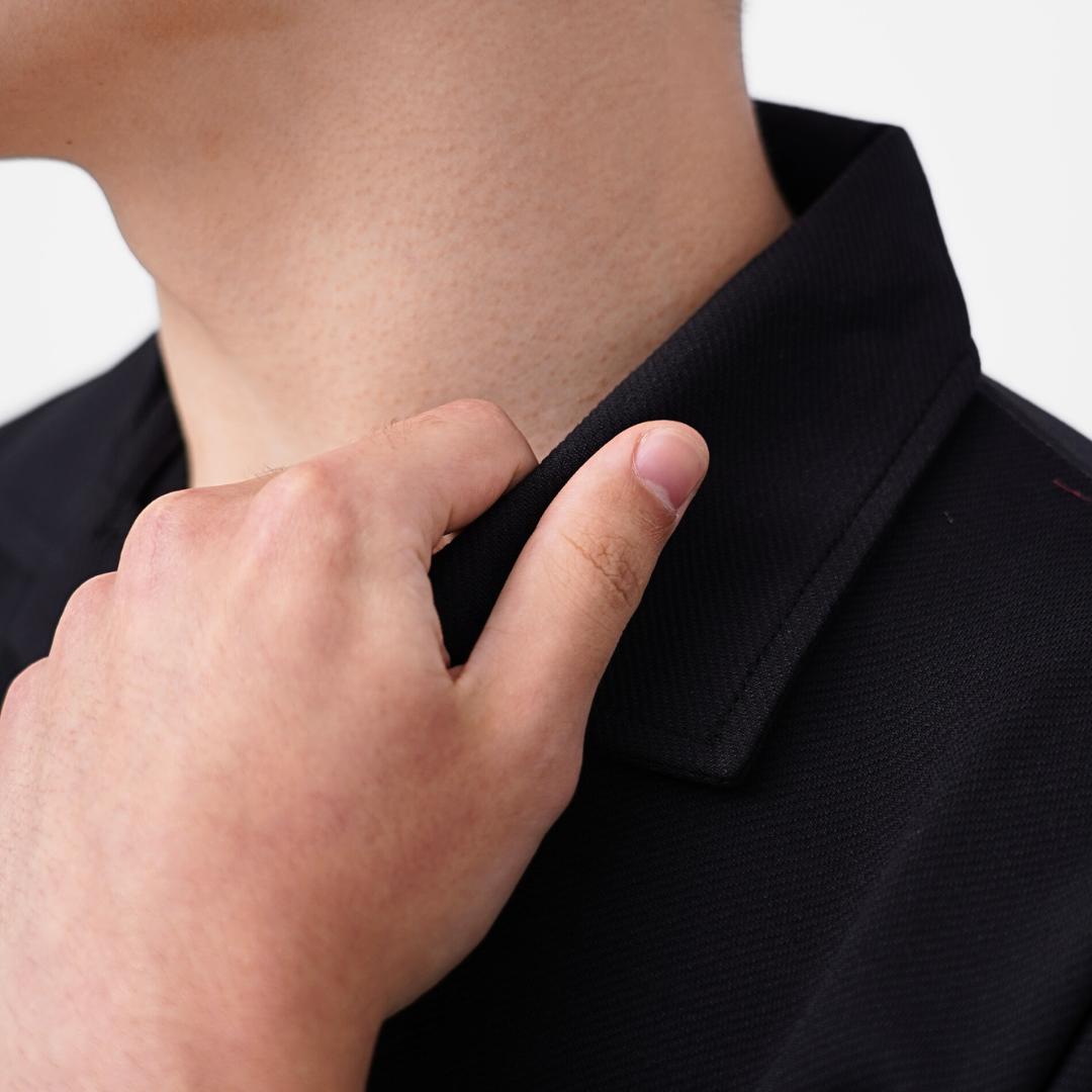 Ryusei Polo Oversize Kudo Twill – Polo dengan Tekstur Unik