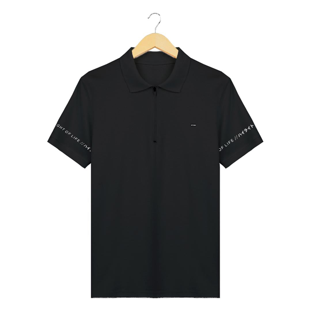 Ryusei Polo Shirt Kagayaki Black