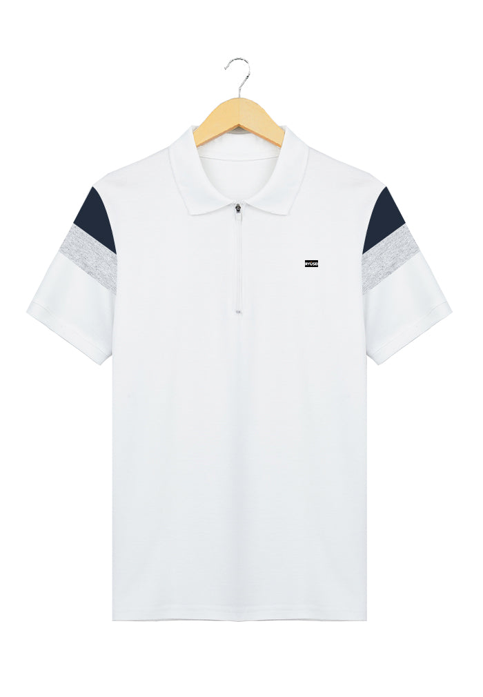 Ryusei Polo Shirt Nagayama CMB White - Ryusei