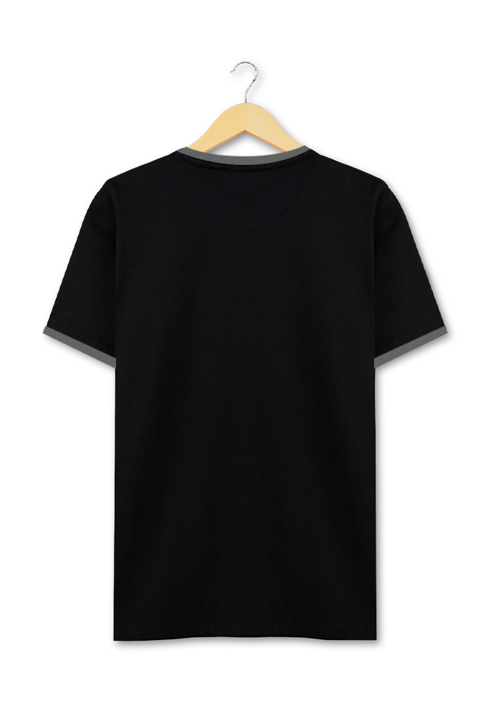 Ryusei T-shirt Existence Black Stripe Dark Misty - Ryusei