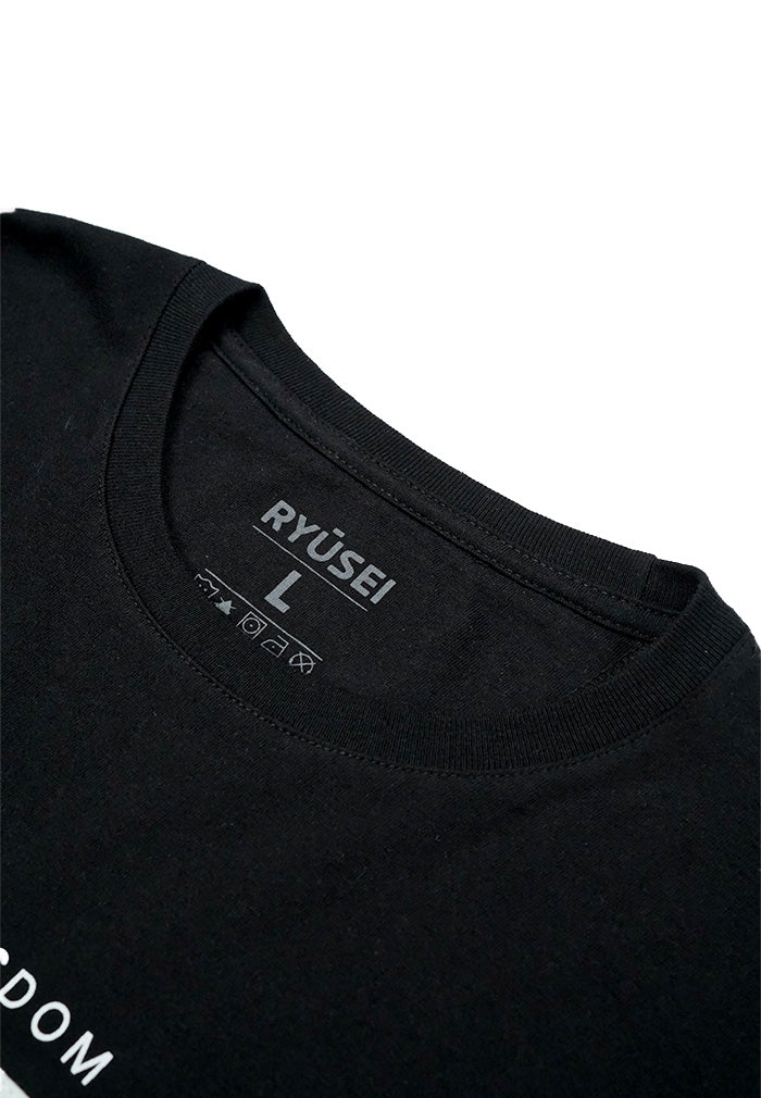 Ryusei Tshirt Kiyosu Long Sleeve Black - Ryusei