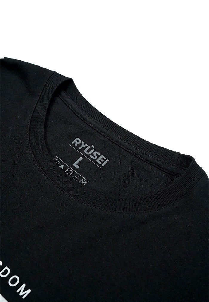Ryusei Tshirt Kiyosu Long Sleeve Black