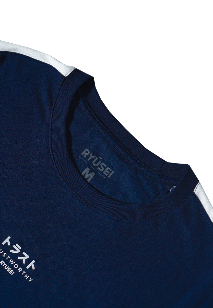 Ryusei Tshirt Trustworthy Navy - Ryusei t shirt