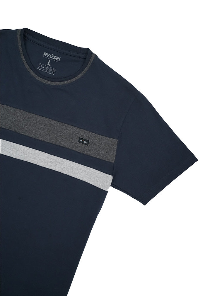 Ryusei Tshirt Kujira CMB Navy - Ryusei