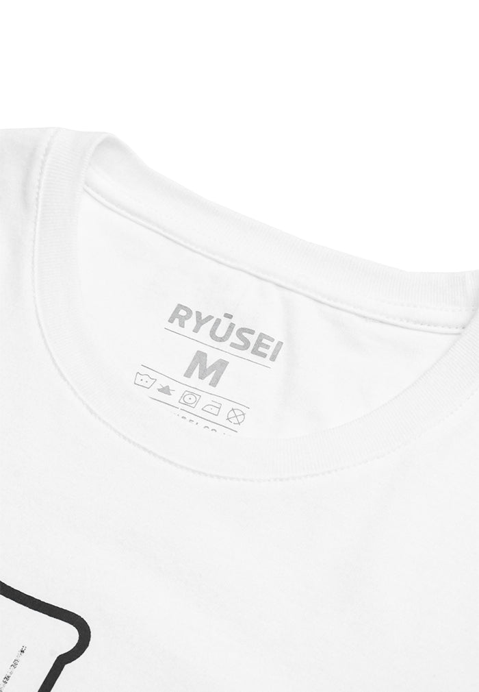 Ryusei Tshirt Tadaima White - Ryusei t shirt