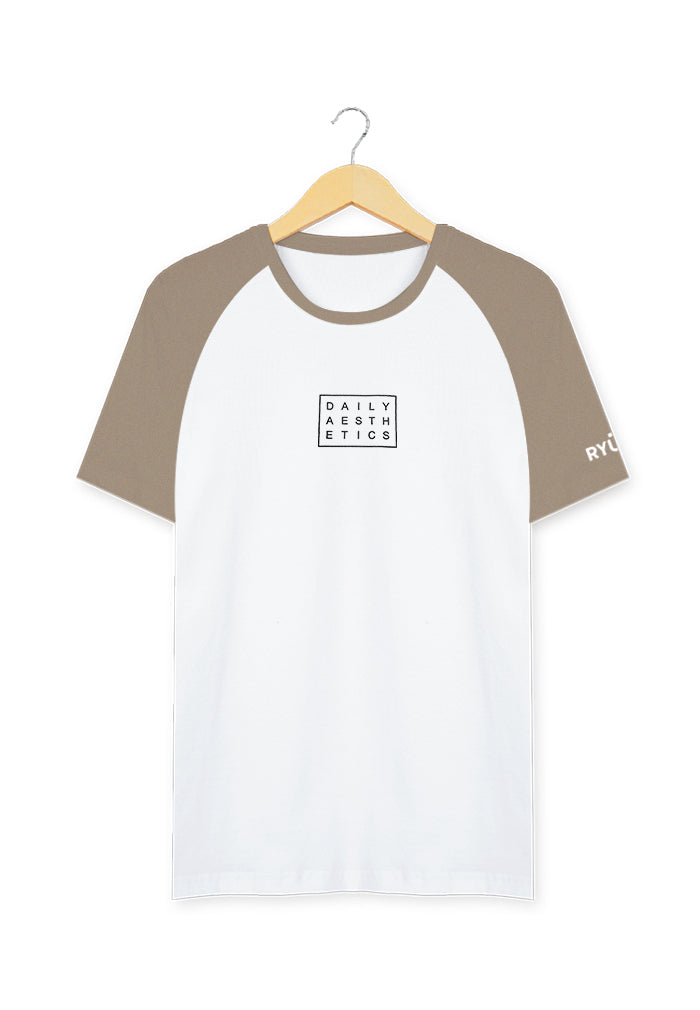 Ryusei T-shirt Daily Aesthetic Light Brown - Ryusei t shirt