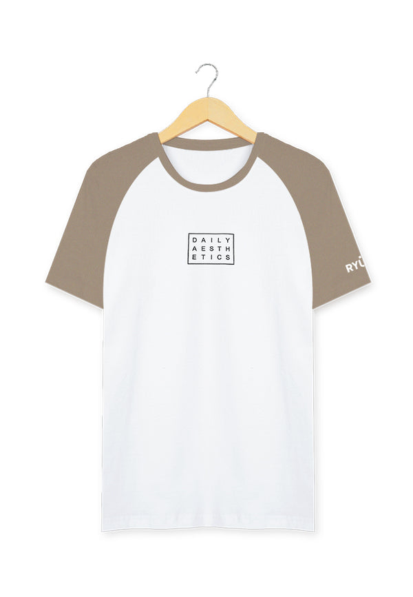 Ryusei T-shirt Daily Aesthetic Light Brown