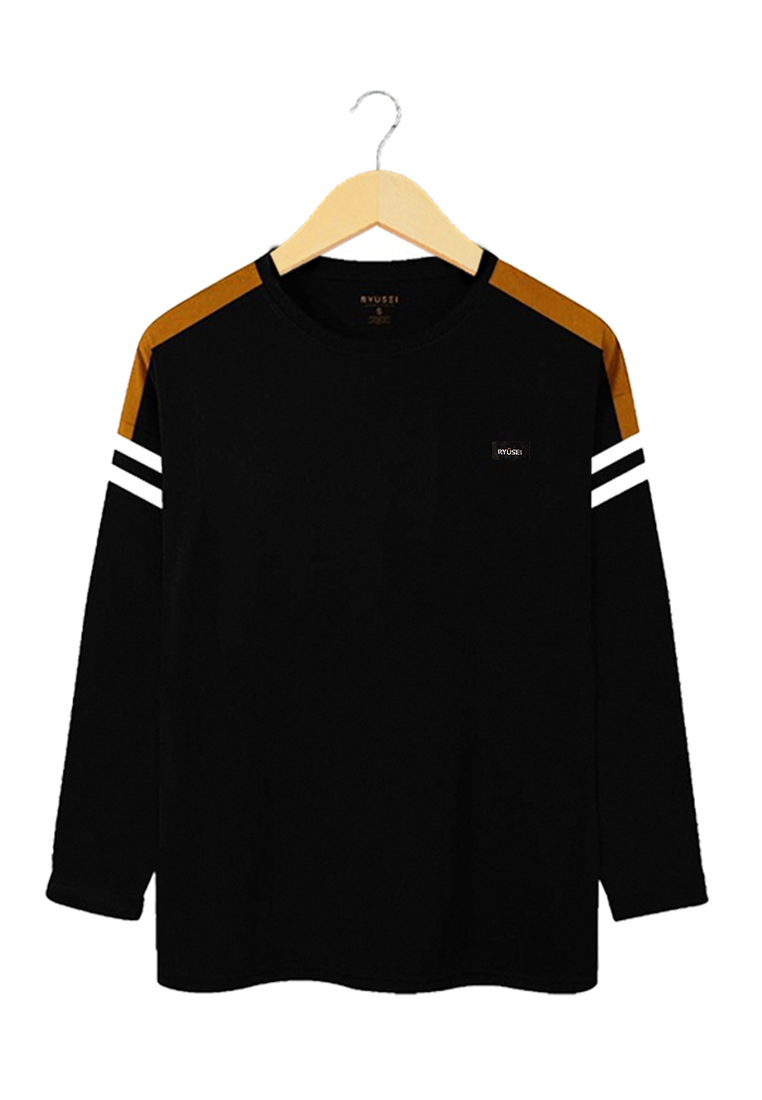 Ryusei Tshirt Mashiro Long Sleeve Black - Ryusei