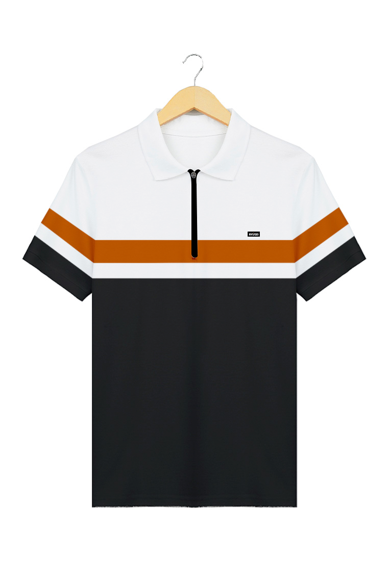 Ryusei Polo Shirt Natsuma CMB Black - Ryusei