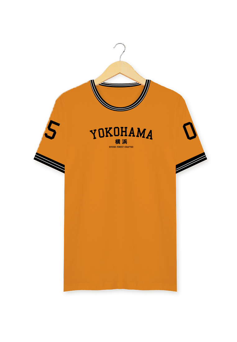 Ryusei Kaos Pria Yokohama Mustard