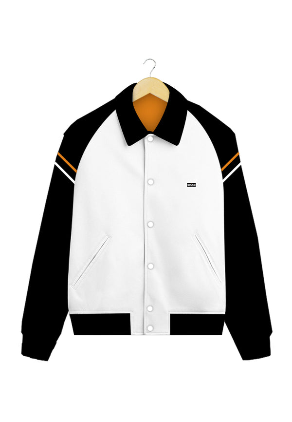 Ryusei Jacket Varsity Yoshimura CMB White