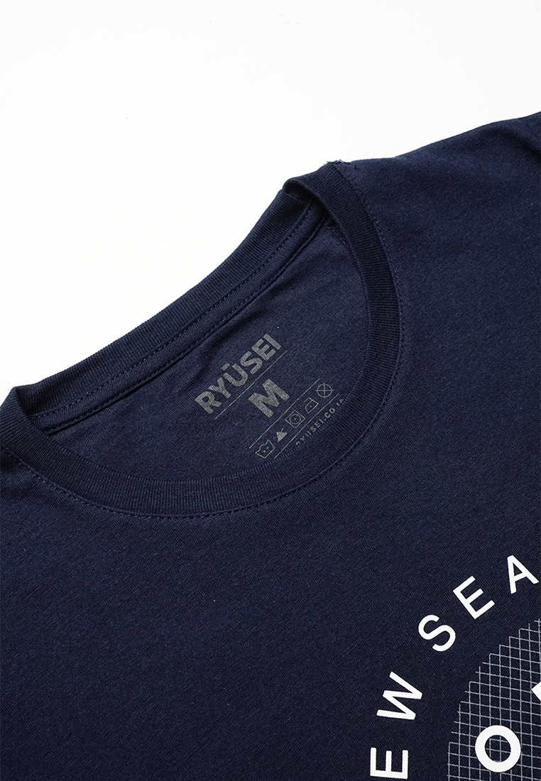 Ryusei Tshirt Season Authentic Navy - Ryusei