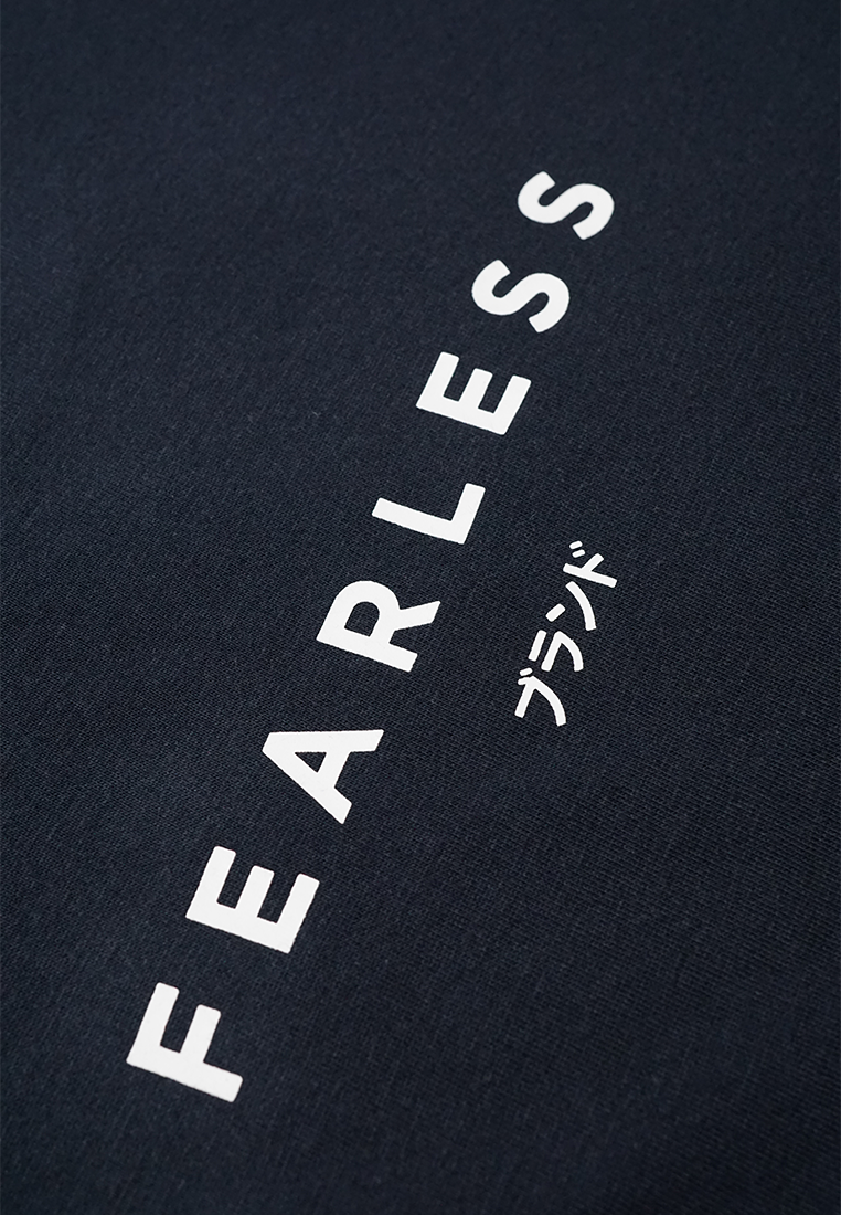 Ryusei Tshirt Fearless Long Sleeve CMB Navy - Ryusei