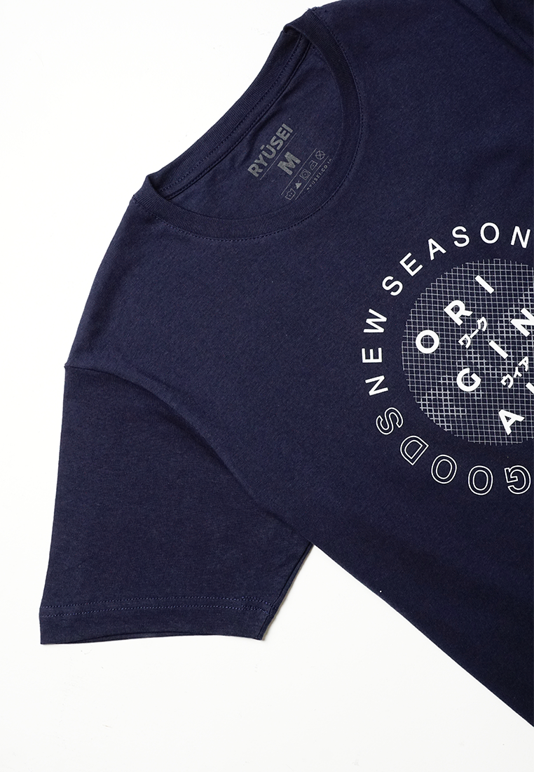 Ryusei Tshirt Season Authentic Navy - Ryusei